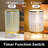 JHY DESIGN Set of 2 Battery Operated Lamp 9'' High Cordless Table Lamp