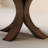 Modern Retro Solid Wood & Slab Table, Walnut Colour-104073270