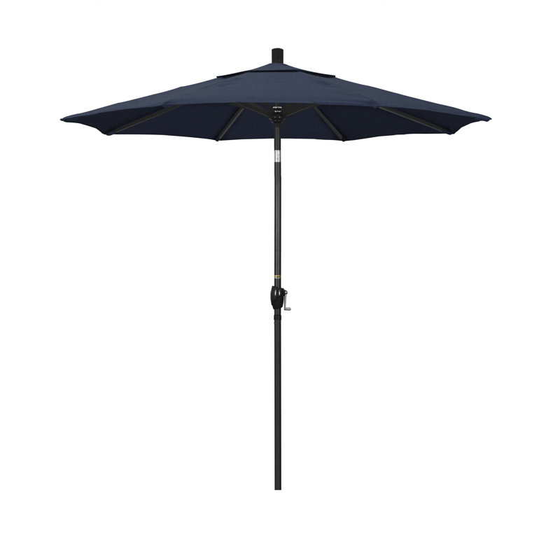 Parasol sunbrella de marché 7,5' Wallach, Spectre indigo Sunbrella®