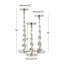 Ensemble de chandelles de table en aluminium-1642709733