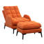 Affric 60cm Wide Velvet Wing Chair Recliner-2130332477
