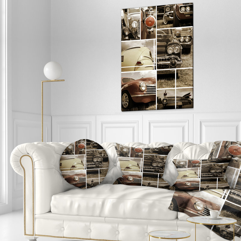  Coussin lombaire abstrait Classic Car Collection