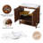 30" Solid Wood Bathroom Vanity with Ceramic Sink