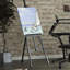Jacquella Inbox Zero Folding Metal Tripod Easel