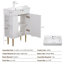 Meuble-lavabo à tablette ouverte autoportant Garman