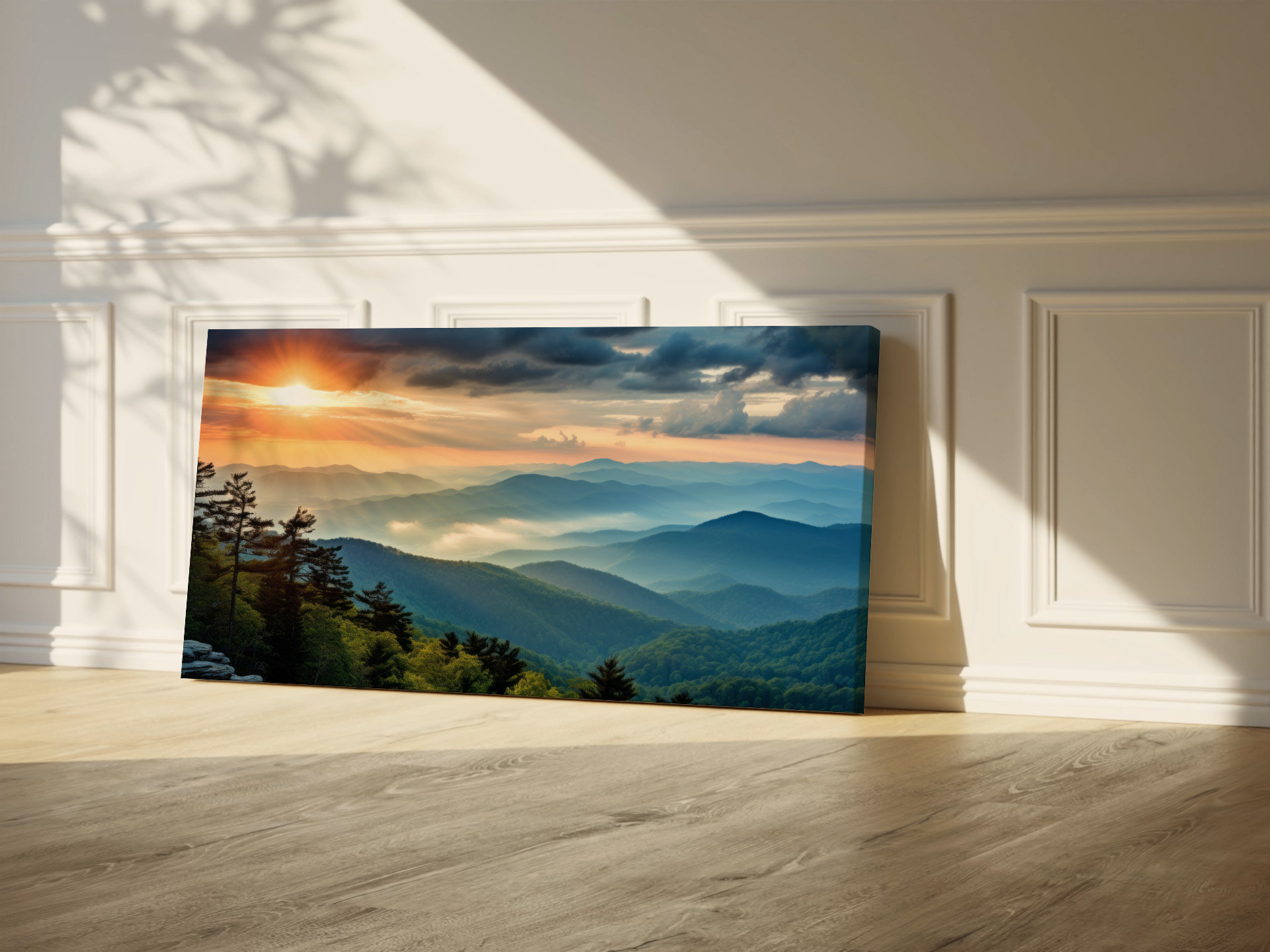 ART TERRITORY Blue Ridge Mountains Extra Large Panoramic Travel Posterr ...