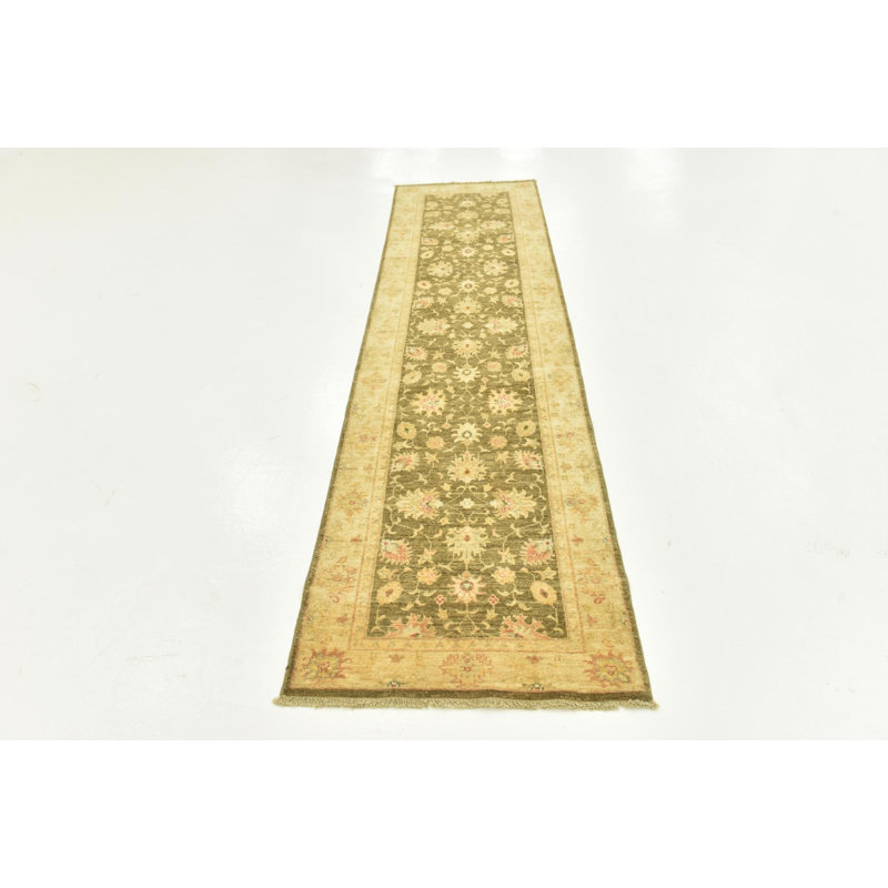 Tapis de couloir olive Delao