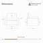 Accoudoir moderne surdimensionné 44,9 po Cloud-1164349354