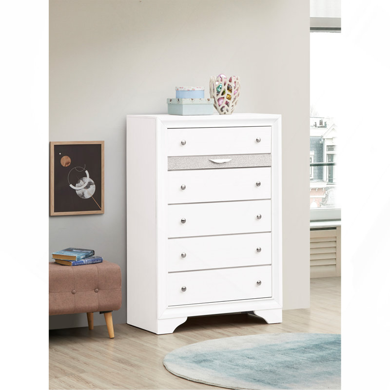 Coffre Madrid G02390-CH, Blanc