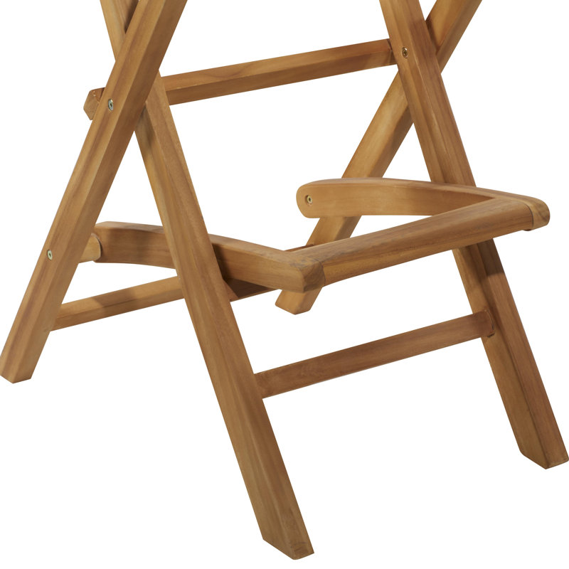 Vanmatre Teak Patio Bar Stool