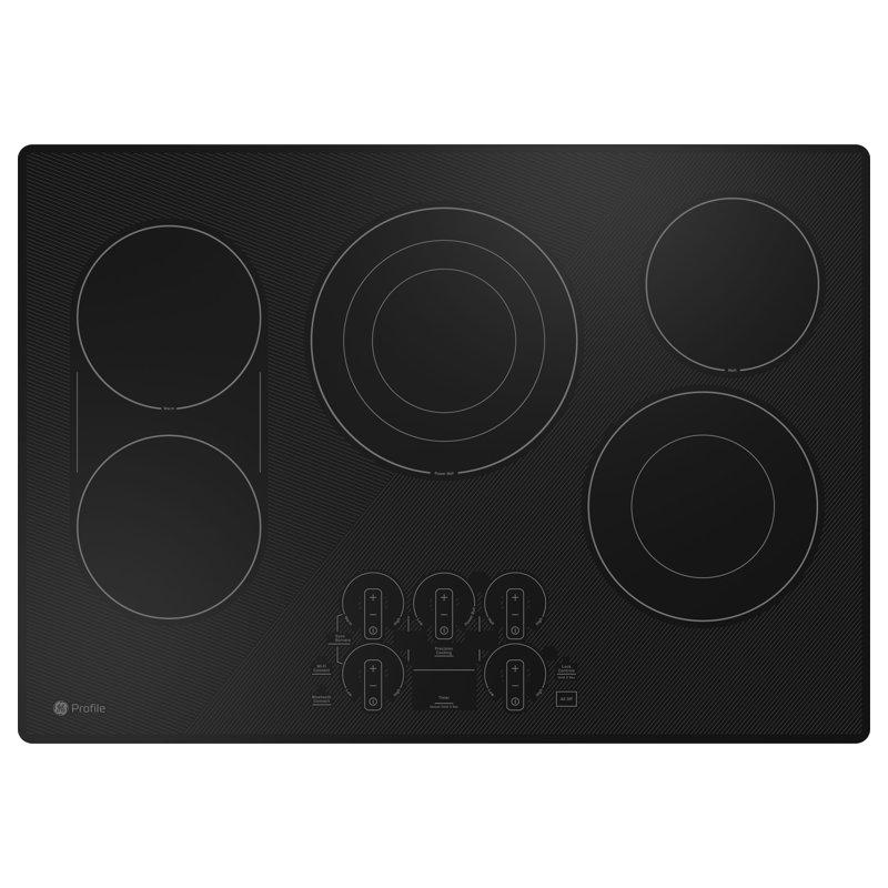 29.75" Electric Cooktop with 5 Elements, Black