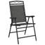 Sling Garden Chair With Cushion Folding Chair Set