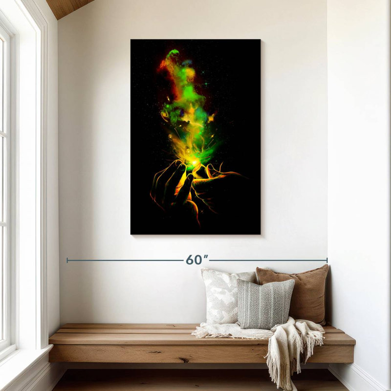 Light It Up, 45" H x 30" W