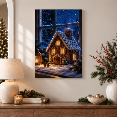 Art sur toile de Noël