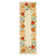 Floarl Machine Washable Rug with Rubber Backing for Living Room Modern Non-Slip Dining Room Rug Easy-Cleaning Floor Carpet for Bedroom Dorm Playroom