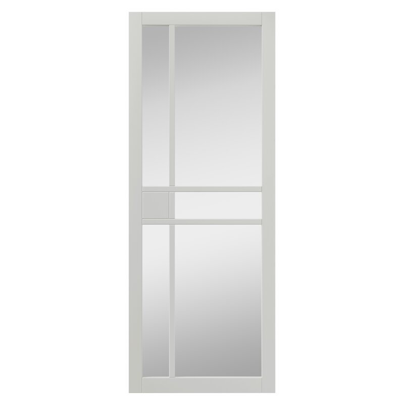 City Glass Door Prefinished, 198.1cm H x 61cm W x 3.5cm D