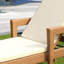 Chaise longue d'extérieur en osier Angellena