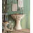 32.48" White Semi-Circle Solid Wood Console Table