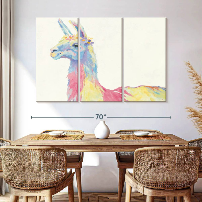 Bramph Ophelia avec des fleurs, H 42 po x l 65 po