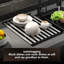 Support de drainage d'évier de cuisine en acier inoxydable-1475245801