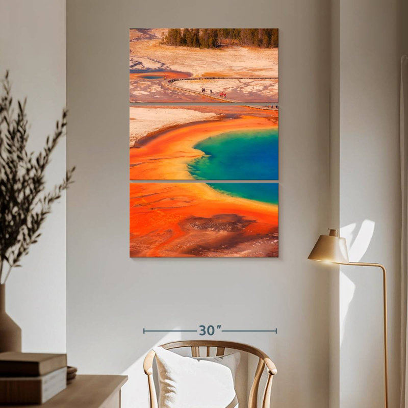 Printemps prismatique emblématique d'Alvord, H 65 po x l 42 po