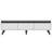 Modern TV Stand, White Finish, 59.1 x 11.8 x 17.7 inches | 100% Melamine Coated Particle Board, PVC Legs | Sturdy & Stylish Design, Ideal for Living Room & Entertainment Spaces, Easy Assembly, Sleek Look-1739113609