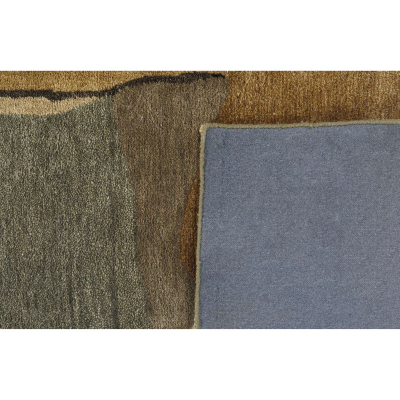 Hemmings Hand Tufted Wool Indoor Rug, Rectangle 5' x 8'