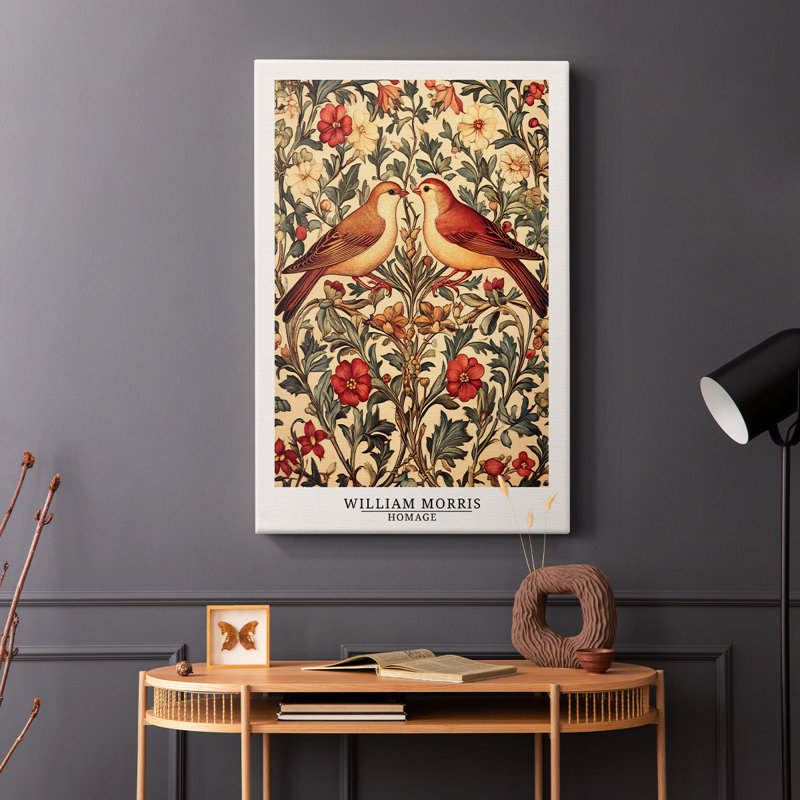 Wm Morris Series CXLI -Galerie enveloppée Cavas, H 27 po x l 18 po