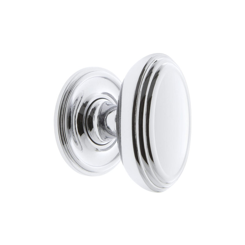 Anneau Cabinet Knob, Bright Chrome