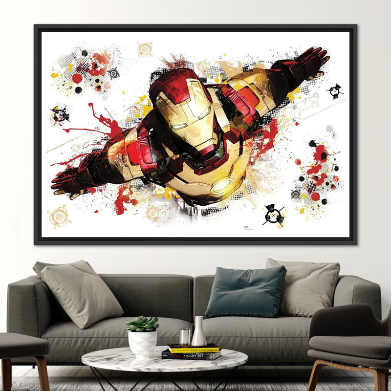 Print on Canvas, Framed Print without Mat, 20 cm H x 30 cm W, Black