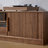 Nordic Style Walnut Wood TV Stand-2058121181