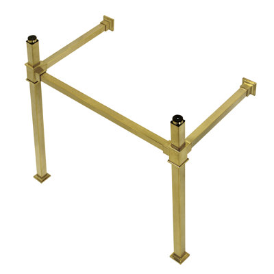 Pieds de lavabo console en acier inoxydable Kingston Brass Fauceture