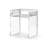 18'' W Acrylic Nightstand