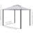 9.6' X 11.6' Patio Gazebo, Cream White Canopy Shelter. Airflow Design, -blocking, Mesh Walls, For Garden, Lawn, Backyard, Deck, Easy Assembly With 2 Roof, For Simple Install