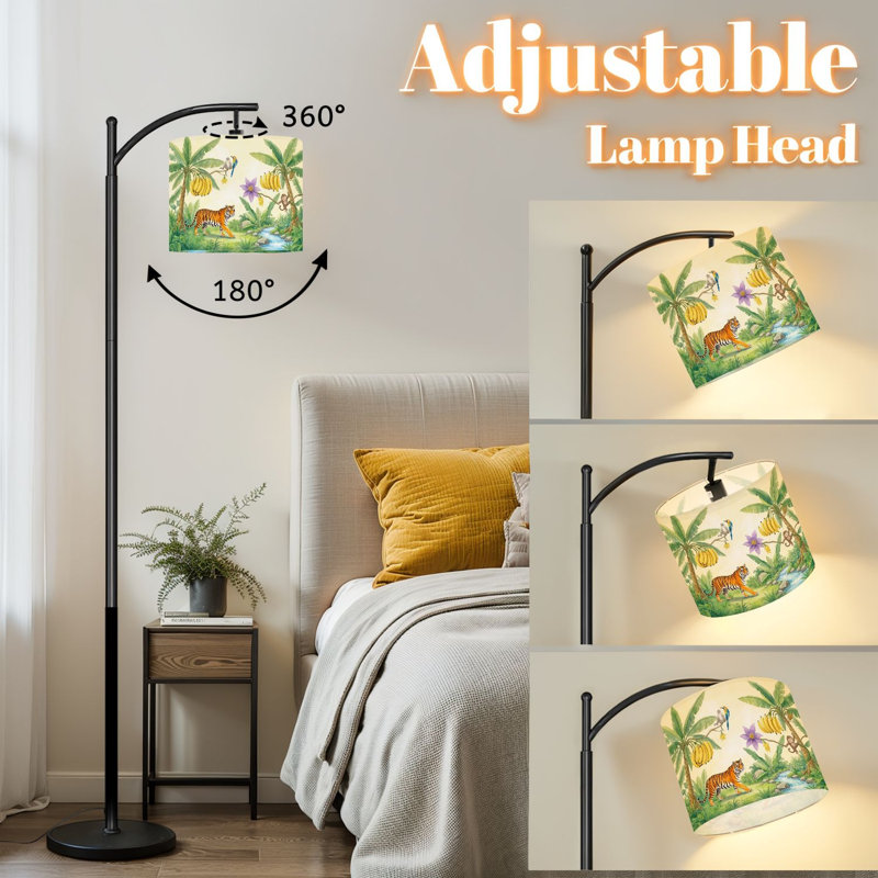 Lampe sur pied Arc Wild Jungle Tiger
