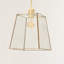 19cm H Glass Square Lamp Shade ( Clip On )-790802881