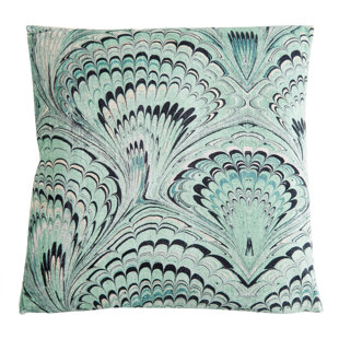 PROUST VELVET PILLOW JADE 22"X22"