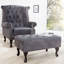Aguanga Polyester Upholstered Bench