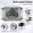 Starry Sky Top, Camping Outdoor Gazebo with Mesh Windows&Sidewalls-104885078
