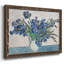 Blue Irises, reproduction d'art sur toile-96291257-96291258