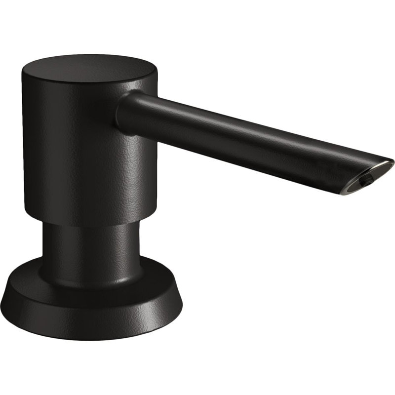Distributeur de savon, Noir mat
