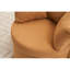 Chaise pivotante et de rangement en tissu avec coussin de dossier Teddy-1477606035
