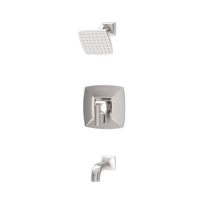Oak HydroMersion Tub and Shower Faucet with Volume Control