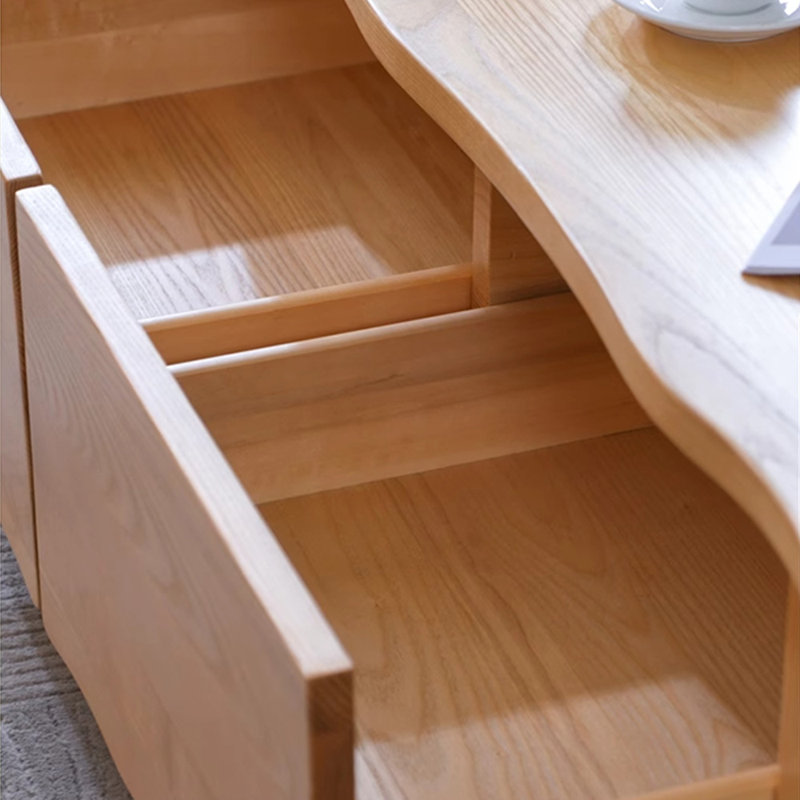 Solid Wood Coffee Table Adequate Height