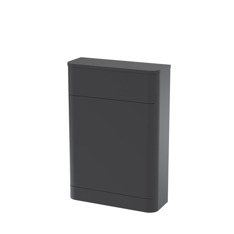Parade Bathroom Storage Cabinet, Satin Anthracite