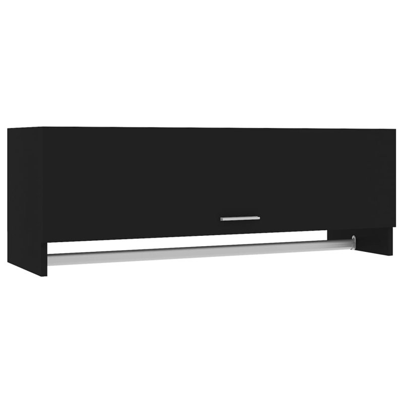Ayanle 1 Door Wardrobe, 35cm H x 100cm W x 32.5cm D, Old Wood