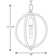 Luminaire sphère suspendu 1 lumières simple Josef
