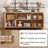 Farmhouse 55" Entertainment Center, Tv Stand with Adjustable Shelves & 2 Door Storage,Wooden Media Console Cabinet for TVs Up to 65 inches, Rustic Tv Stands for Living Room,Bedroom-129228867
