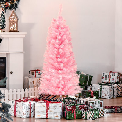 Arbre de Noël rose 3 '11 "H