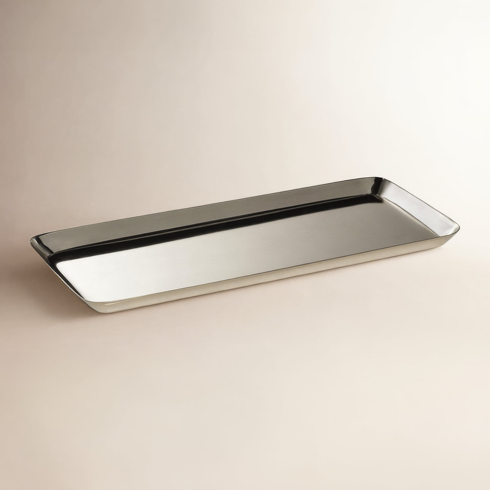 Wanita Steel Tray, 0.5" H x 4.75" W x 10.25" D, Gold